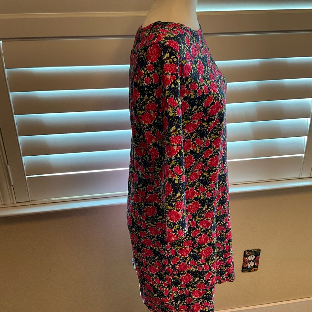 Tyler Boe Pink and Green Floral Dress NWT Small - Picture 2 of 6